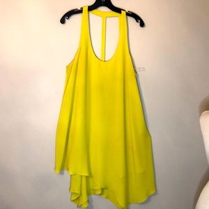 Asymmetrical Lime Dress by BCBG